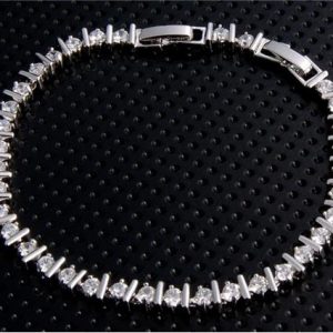 18K Plated Alloy Stylish Link Bracelet