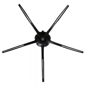 2PCS Roborock Smart Robo Vacuum Cleaner Side Brushes Black