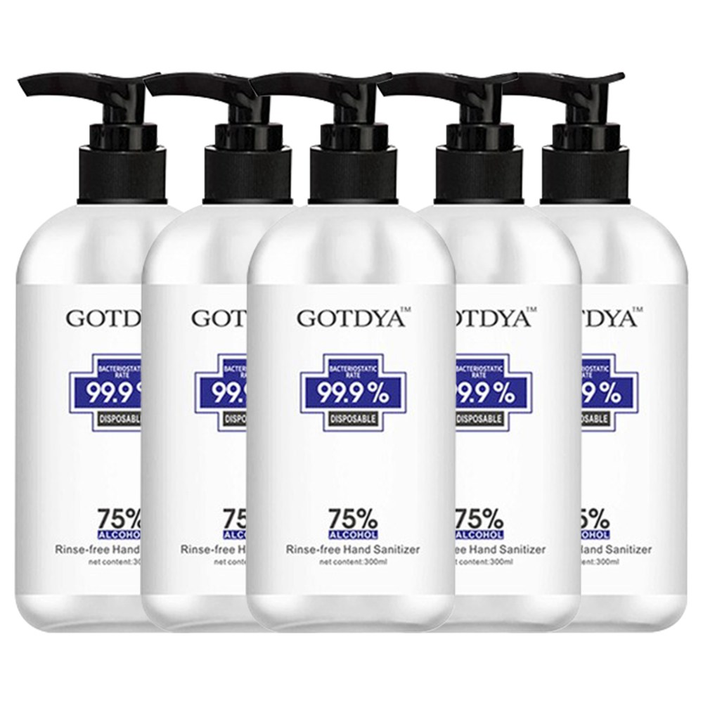 5PCS GOTDYA 300ml Wash Free Hand Sanitizer