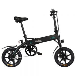FIIDO D1 Folding Electric Moped Bike 11Ah 250W Motor Black