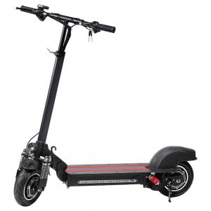 GYL002 Electric Scooter 600W x2 Dual Motor 10 Inch Tire Black