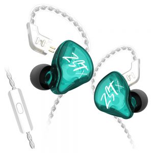 KZ ZST-X In-ear Earbuds Dual Dynamic Unit Green