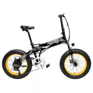 LANKELEISI X2000 Plus Fat Tire 10.4AH 500W Folding Electric Bike