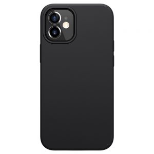Liquid Silicone Rubber Flex Pure Case for Apple iPhone 12 Mini Black