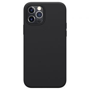Liquid Silicone Rubber Flex Pure Case for iPhone 1212 Pro Black