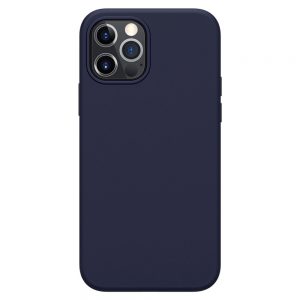 Liquid Silicone Rubber Flex Pure Case for  iPhone 1212 Pro Blue