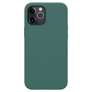 Liquid Silicone Rubber Flex Pure Case for iPhone 12 Pro Max Green