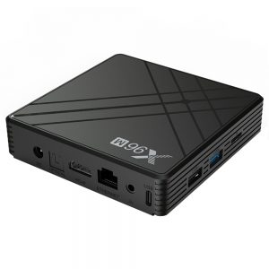 X96M Allwinner H603 4GB DDR3 64GB ROM Android 9.0 TV BOX Black