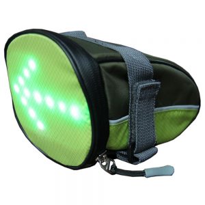 YKWB-B1030 Bicycle Taillight Bag Green