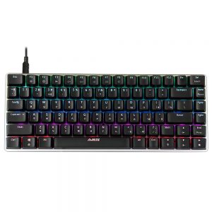 Ajazz AK33 RGB Backlight Russian Version Mechanical Keyboard Black