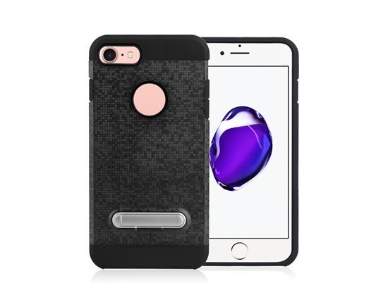 Angibabe Phone Case Black with Stand for iPhone 8