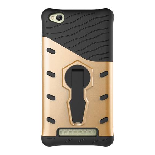 Armour Series Rotating Bracket Case For Xiaomi Redmi 4A - Gold