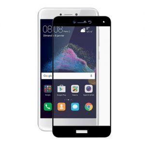 Black ENaky Hat-Prince Huawei P8 Lite 2017 0.26 mm Glass Film