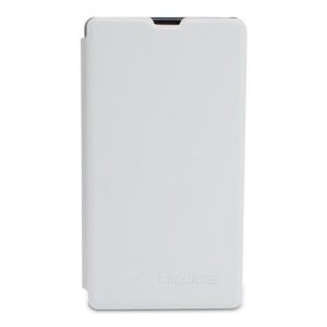 BLUBOO S1 Leather Case Shockproof Flip Cover White