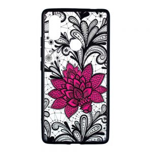 Emboss Flower Phone Case for Xiaomi Mi8 SE Transparent