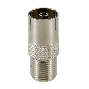 female Adapter Converter Silver