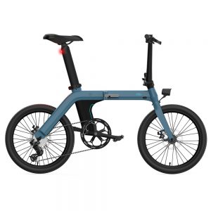 FIIDO D11 Folding Electric Moped Bicycle 20 250W Motor Blue