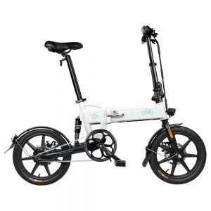FIIDO D2 Folding Electric Moped Bike 7.8Ah White