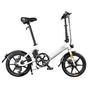 FIIDO D3S Folding Moped Electric Bike Gear Shifting Version White