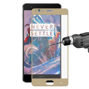 Gold ONEPLUS 33T Glass Film Hat-Prince  0.26 mm