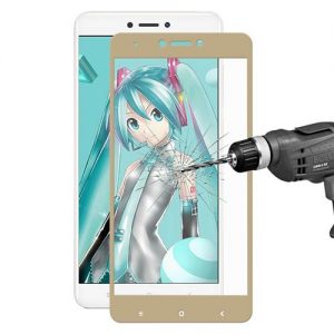 Gold Redmi Note 4X Glass Film Hat-Prince 0.26 mm