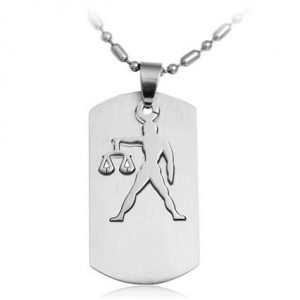 Libra Pendant Silver