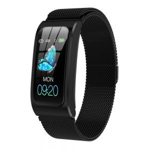 Makibes AK12 Smart Bracelet 1.14 Inches Screen IP68 Heart Rate Monitor