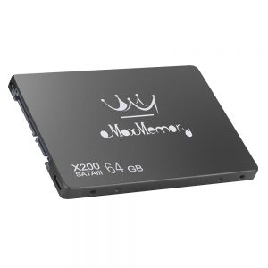 Maxmemory X200 64GB SATA3 SSD 2.5 Inch Black