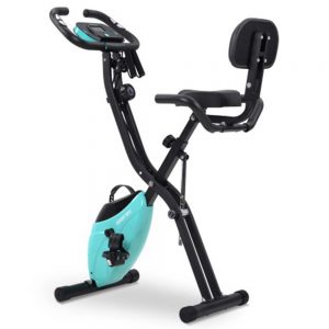 X-Bike Magnetic Foldable Fitness Bike with Computer and Expander Bands