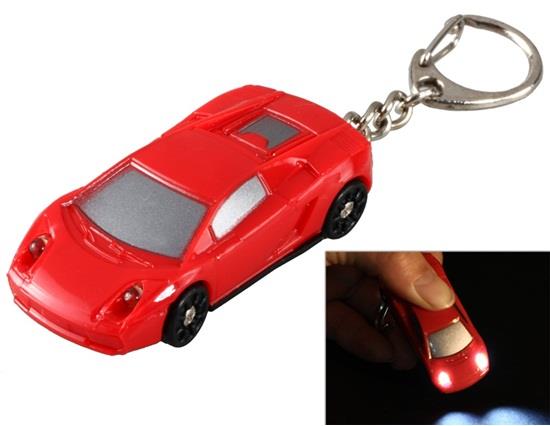 Mini Car LED Light Keychain
