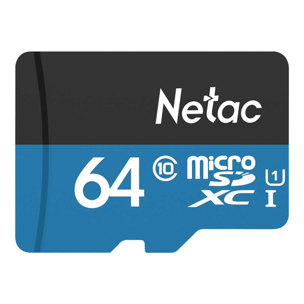 Netac P500 64GB Micro SDTF Card Blue