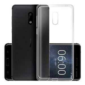 Nokia 6 5.5 Inch Silicone Case Transparent
