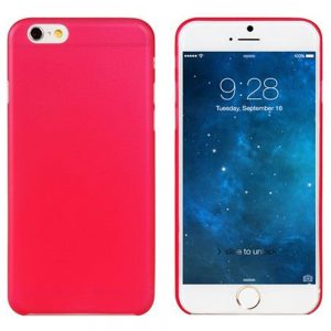Plastic Back Cover Case for iPhone 66S Red