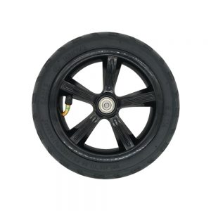 Pneumatic Tire For KUGOO S1 Including Hub Black