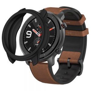 Protective TPU Cover Case For HUAMI AMAZFIT GTR Smart Watch 47MM Black