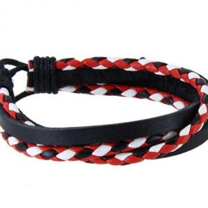 PU Leather Bracelet Black