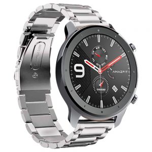 Replacement Strap For Huami Amazfit GTR 47MM Silver