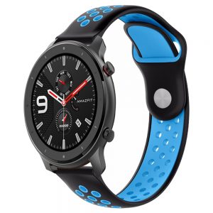 Replacement Strap For Xiaomi Huami Amazfit GTR 47MM Black  Blue