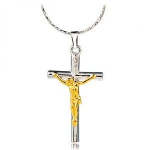 Rigant Cross Pendant Necklace