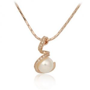 Rolled Gold Plated Necklace Gold