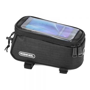 ROSWHEEL 12496 Waterproof Bicycle Bag 5.5 Inch Black