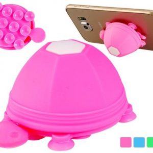 Silicone Suction Cup Stand Pink