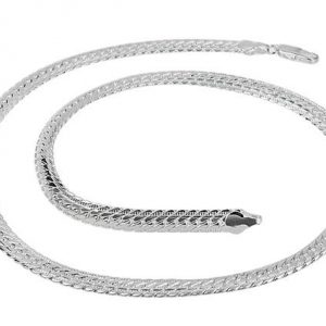 Silver Plated Copper-nickel Alloy Necklace