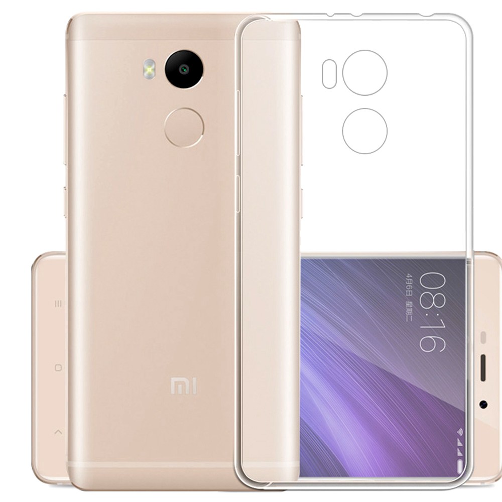Soft Case Back Cover For Xiaomi Redmi 4 Pro - Transparent