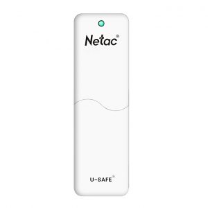 Netac LangKe U335 USB 3.0 16GB U Disk With Protection Function - White
