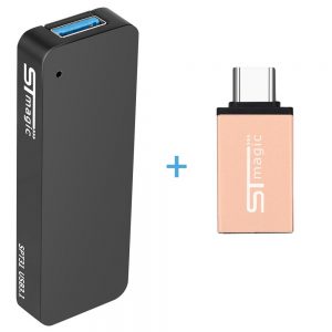 STmagic SPT31 512GB Mini Portable M.2 SSD Gray