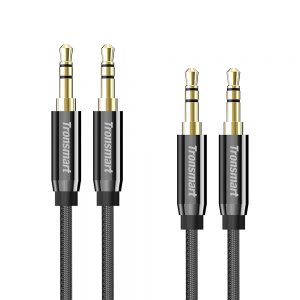 Tronsmart S3C02 [2 Pack] 3.5mm Male to Male AUX Audio Cable 4ft8ft