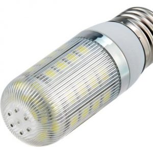 White LED Corn Bulb with Lampshade