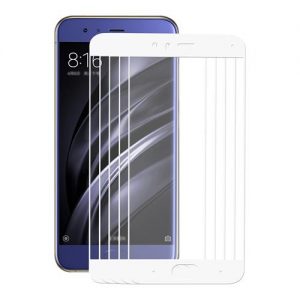 Wholesale White Xiaomi Mi6 Tempered Glass ENKAY Hat-Prince 0.26 mm