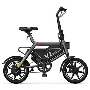 Xiaomi HIMO V1 Plus Portable Folding Electric Moped Bicycle Gray